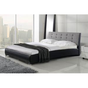 China wholesale promotion modern bedroom furniture full, queen, king sizes synthetic leather bed supplier
