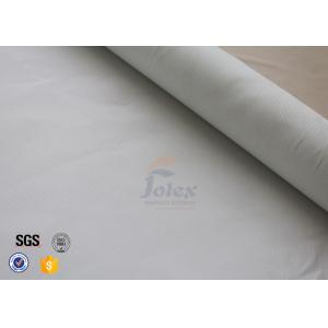 China White 0.5mm Silicone Coated Fiberglass Fabric For Household Fire Blanket supplier