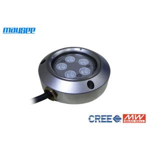 Blue Green Warm White CREE XPE Underwater LED Boat Lights For Ferry