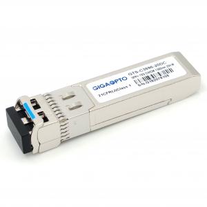 CWDM DFB + PIN 10G SFP+ 1270~1610nm Fiber Transceiver Module 20km LC DOM