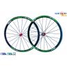 China Road Bike 700c 38mm Aluminum Bicycle Wheels AA6063 T5 Customized Size 12&quot; to 22&quot; wholesale