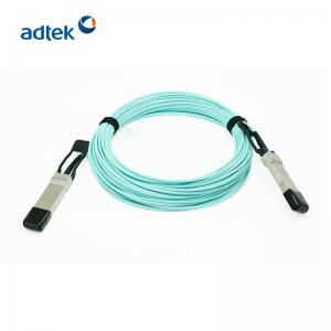 Telecommunication 25G AOC OM2 OM3 OM4 Fiber Cable 3.3V