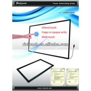 China 10-Point IR Multi Touch Frame, IR Touch Screen up to 200 for LED Monitor supplier