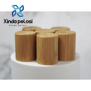 China Wooden Cosmetic Bottle Caps Custom Packaging Eco Portable Recyclable Bamboo Plain Cap supplier
