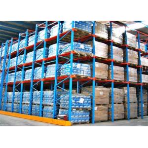 China Flexible Drive Through Pallet Rack System , Drive In Drive Through Racking supplier