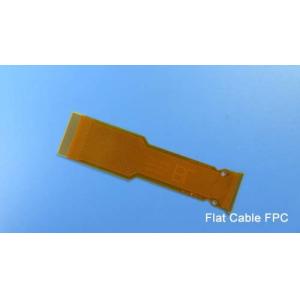 China Flat PFC Strip Single Sided Flexible Printed Circuit With Immersion Gold For Contact Belt supplier