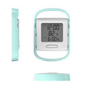 ABS Modern Table Digital Alarm Clock With Temperature Display And Alarm Function