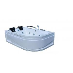 Bubble Massage Sanitary Bathtub Whirlpool Extra Large Soaking Tub For Two Acrylic