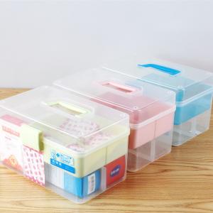 China Medication Storage Bins With Handle supplier