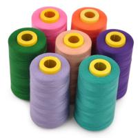 China 40/2 5000m 10000m 100% Polyester Sewing Thread industrial sewing machine thread on sale