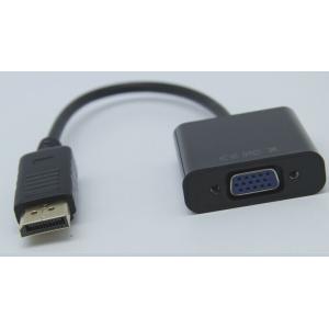 1080p MAC Displayport To VGA Converter Cable With Docking 30 Pin Source Port Connector