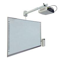 China White Projector Mounting Bracket Aluminum Alloy Projector Arm Mount For Whiteboard on sale