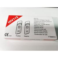 China One Step Oem Packing Anti Hiv 1 And 2 Test Kit High Sensitivity on sale