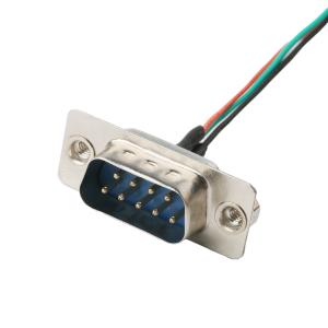 China Conjunto de cable DB 9P LVDS D-SUB-9P Soldador masculino a MX1.25mm Conector de cable 4Pin OEM / ODM supplier