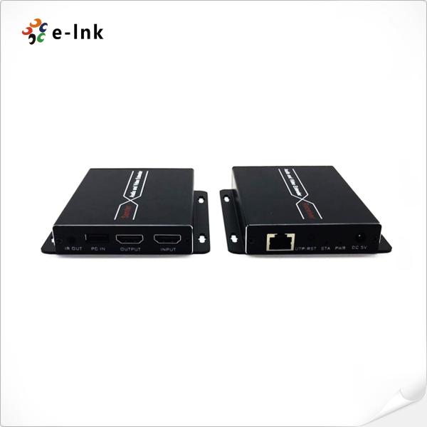HDMI IP Extender 1080p 60Hz KVM Control Loop Out