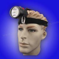 China Cordless 4.2V LED Industrial Miners Cap Lamp Long Life KL2.5LM With 90 Degree on sale