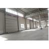 Galvanized Steel Exterior Industrial Sectional Doors Opening Speed 1.0m/s