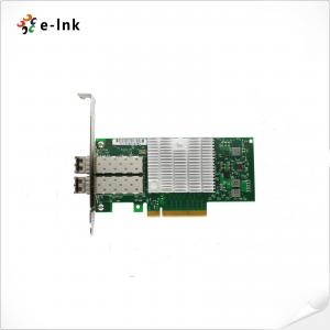 China SFP Fiber Optic 10gb Network Card PCI Ethernet Card For LAN supplier