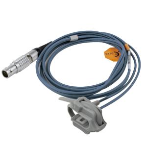 China Metal-7P TPU Gray 10ft Neonate Wrap SpO2 Sesnsor For CRITKON GE Medical Systems wholesale