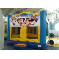 China Interesting PVC Tarpaulin Mickey Mouse Inflatable Bouncer Rental For Kids on sale