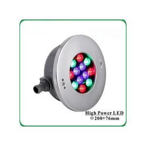 China IP68 Swimming Pool Led Embedded Underwater Pool LED Light supplier
