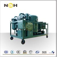 China Vacuum Turbine Oil Purifier Sino-NSH Model TF Oil Filtraiton For Turbine Oil on sale