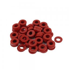China Red Silicone Rubber Seal Ring Food Grade Weathering Processing For Glass Washer supplier