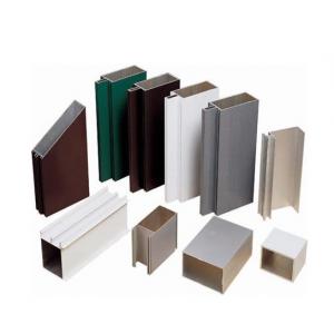 China Powder Painted Aluminium Window Extrusion Profiles With Deep - Processing For Silding /Casement Window supplier