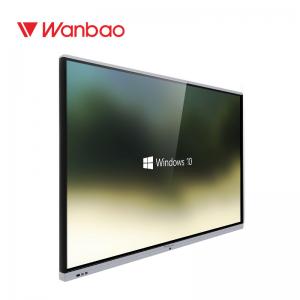 China 75 Inch Electronic Smart Interactive Whiteboard Multimedia Screen For Business supplier