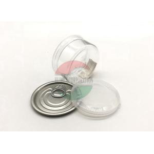 Mini Plastic Food Containers With Lid Easy Open Can Herb Tea Packaging