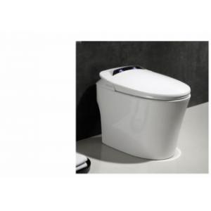 China Infrared Sensing Dual Flush Siphon Toilet Hidden Drain Hole Design supplier