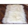 China 4' X 6' Tibetan Mongolian Large Rectangular Sheepskin Rug Soft For Bed Covers wholesale