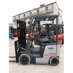 TCM 15 Used Electric Forklift With 3 Meters 1.5 Tons With Core Engine Component Good Performance