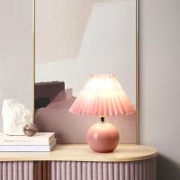 China 25X 25 x 27CM Bedside Table Lamp Multi Coloured Ceramic Table Lamp on sale