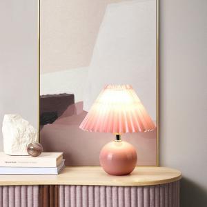 25X 25 x 27CM Bedside Table Lamp Multi Coloured Ceramic Table Lamp