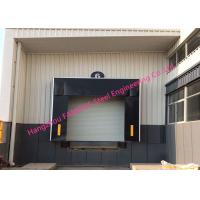 China Mechanical Retractable Inflatable Industrial Garage Doors Seals Polyester Fabric Door Shelter on sale