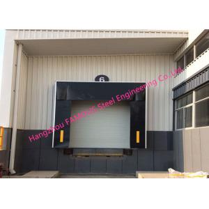 Mechanical Retractable Inflatable Industrial Garage Doors Seals Polyester Fabric Door Shelter