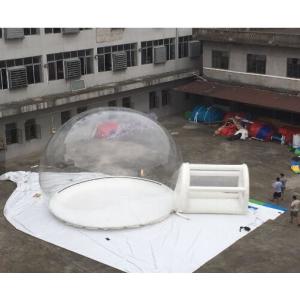 China High Strength Giant Transparent Inflatable Bubble Tent With High Polymer For Party supplier