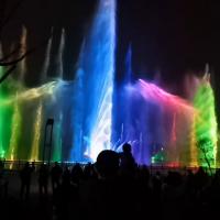 China Color Changing Large Water Show Fountain Stainless Steel 304 on sale