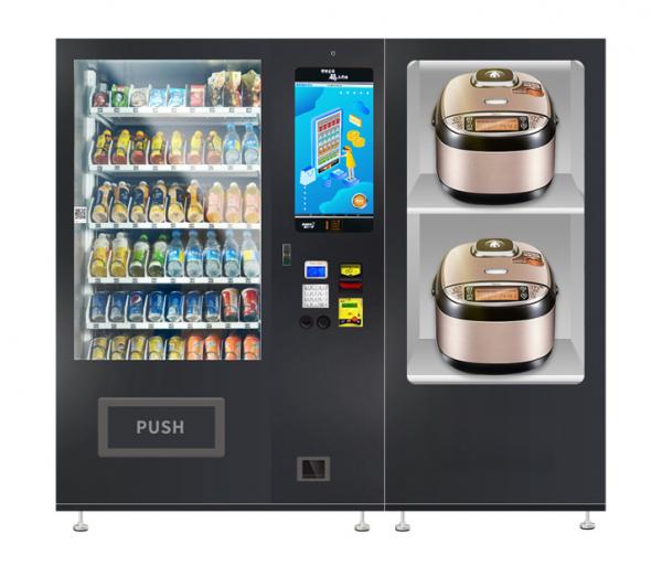 Noodles Lunch Box Fast Food Snacks Drinks Automatic Vending Machine With