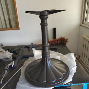 China Vintage Table base Cast Iron Table leg Decorative Table Base Commercial Furniture supplier