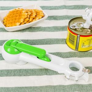 Picnic Gift Household 7 In 1 Can Opener , Multi Function Plastic Kitchen Tools