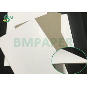 Recycled Pulp 0.8mm To 3mm Thick White / Black Laminated Grey Paperboard sheets