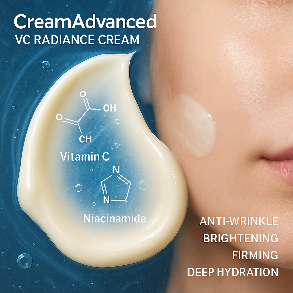 China OEM ODM hyaluronic acid and vitamin c face cream anti-aging firming face cream day and night moisturizing face cream wholesale