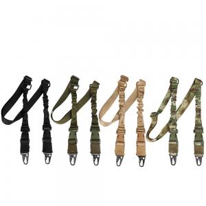 Outdoors tactical Two-Point Adjustable Shoulder straps  with metal hook buckle