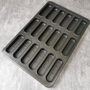 China ABR Bread 18 Cavity 1.0mm Aluminized Steel Baking Pans supplier