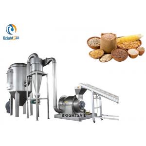 China Stainless Stell Grain Powder Milling Machine , Chickpea Besan Flour Pulverizer supplier