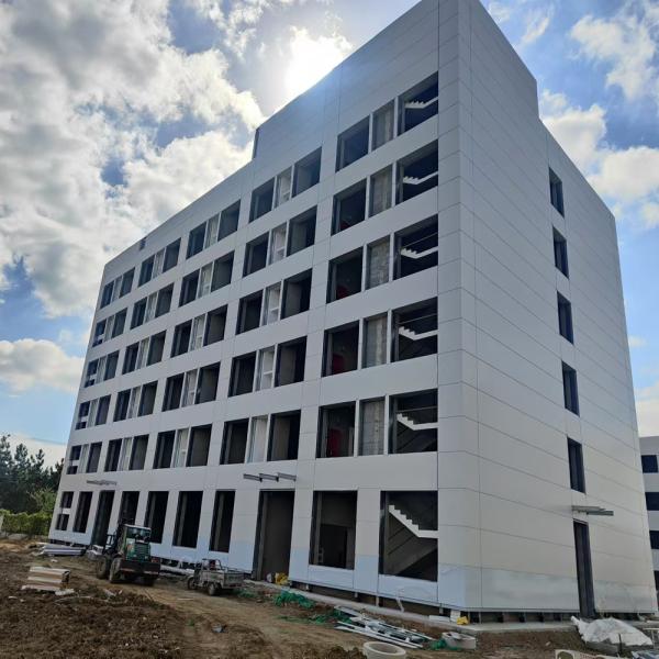 Custom Prefabricated Modern Prefab Metal Buildings Large Span Steel Structure Workshop