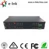 China 16 Channel AHD CVI TVI Over Fiber Converter Single Mode Or Multimode wholesale