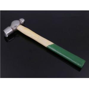 China Ball Pein Hammer(XL-0045) Polishing surface, colored wooden handle with good price supplier